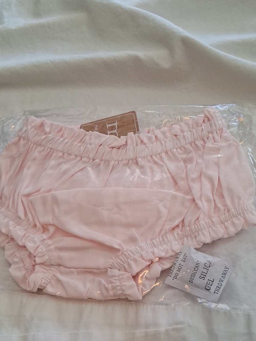 Mud Pie Pale Pink Size 0-3 Months Old..adorable Bloomer/Cover Diaper.
